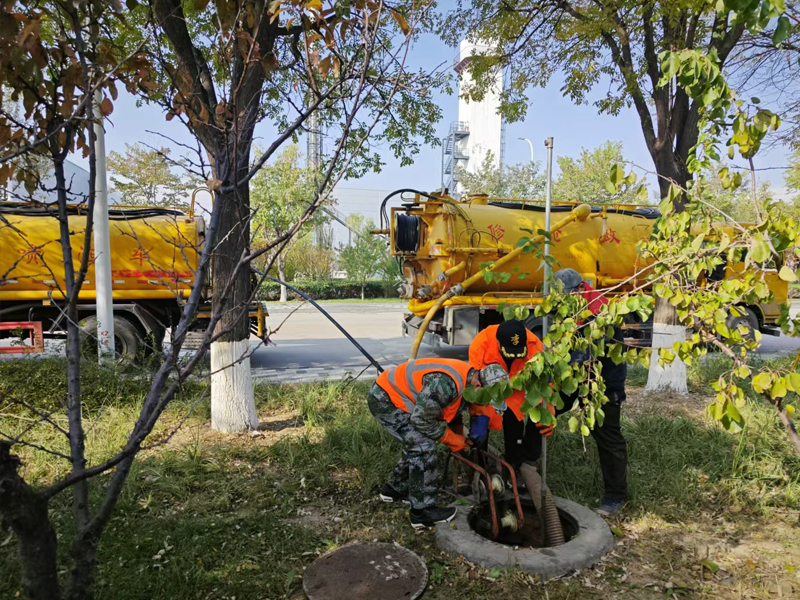 边城厂区管道清洗